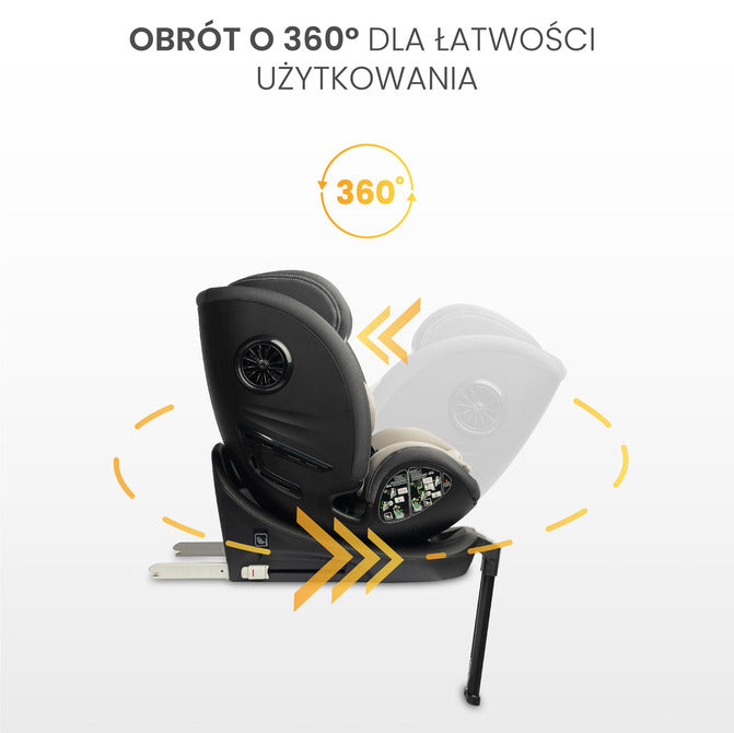 Scaun auto Fortis i-Size IsoFix 0-36kg Burgundy Caretero