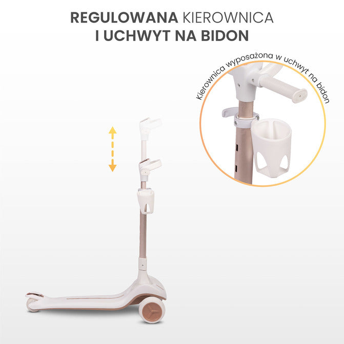 Trotinetă Satura Black Caretero Toyz 