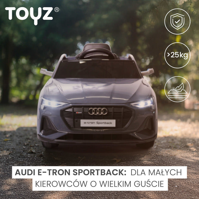 Детска Електрическа Кола Audi E-Tron Sportback Сиво Caretero Toyz