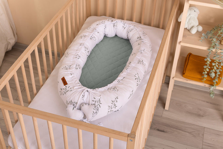 Бебешко Гнездо Муселин – Клонки Зелено Sensillo