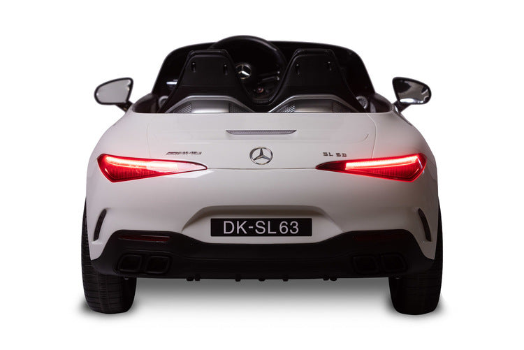 Детска Електрическа Кола Mercedes Sl63 Бяло Caretero Toyz