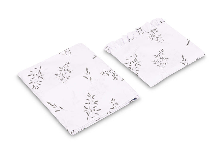 Спален Комплект 2 Части Зелени Клонки 100X135 См Sensillo