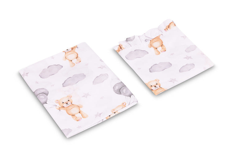 Спален Комплект 2 Части Меченце Сиво 100X135 См Sensillo