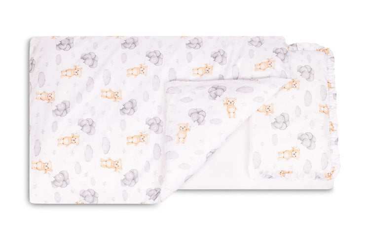 Спален Комплект 2 Части Меченце Сиво 100X135 См Sensillo