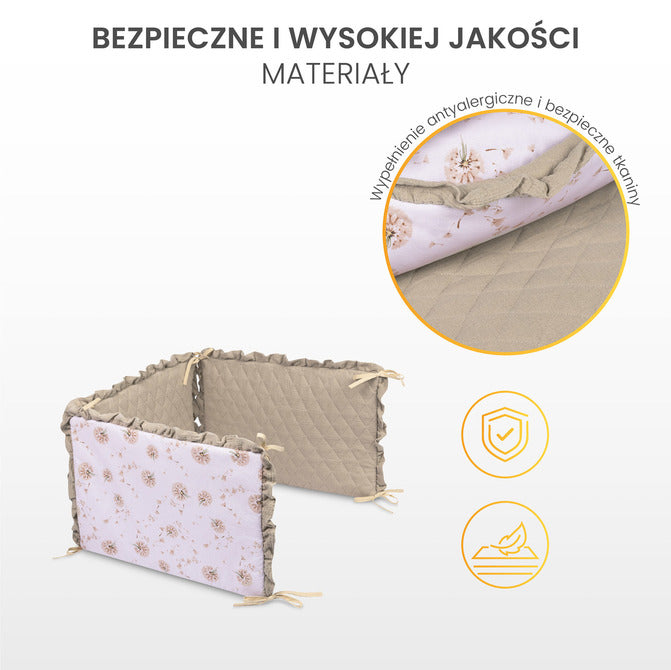 Cuvertură de pat Dandelions Bej Sensillo 