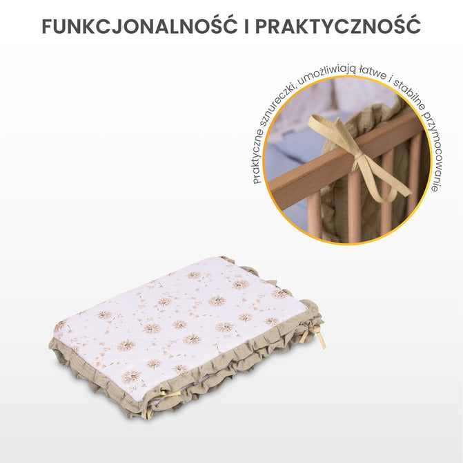 Cuvertură de pat Dandelions Bej Sensillo 