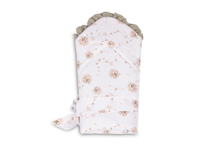 Пелена за изписване Муселин Бежови Глухарчета 75X75 Sensillo