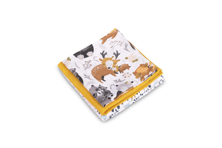 Муслинови Пелени Комплект от три размера Горски Животни Eg-0100 Sensillo