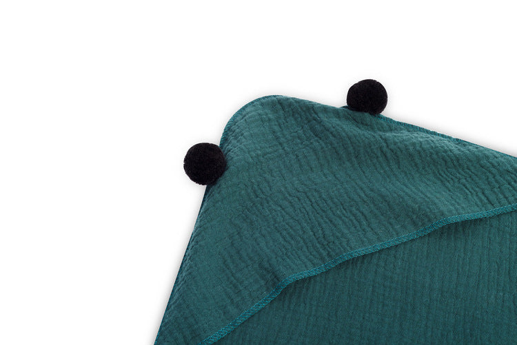 Prosop de baie moale din muselină 75x75 verde Eg-0200 Sensillo