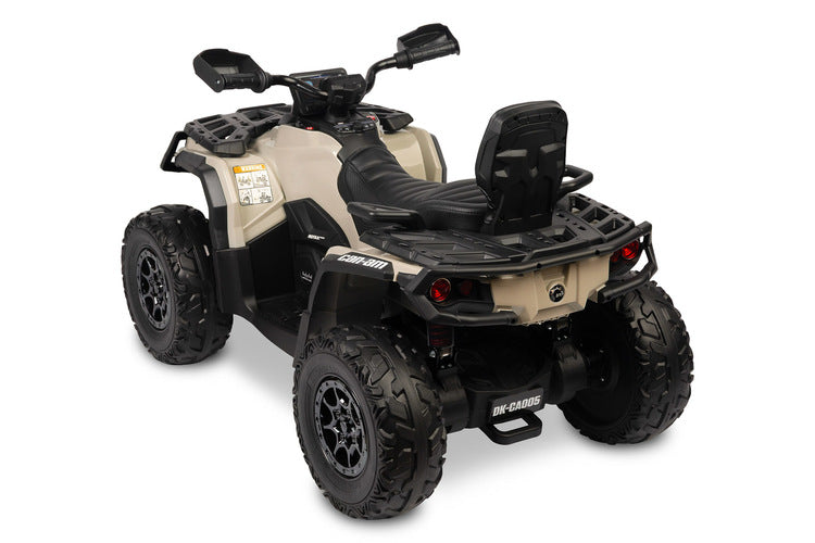 Children's Electric Car Outlander Khaki (Brown-Green) Caretero Toyz