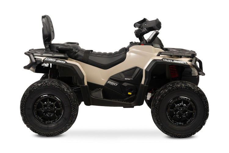 Children's Electric Car Outlander Khaki (Brown-Green) Caretero Toyz