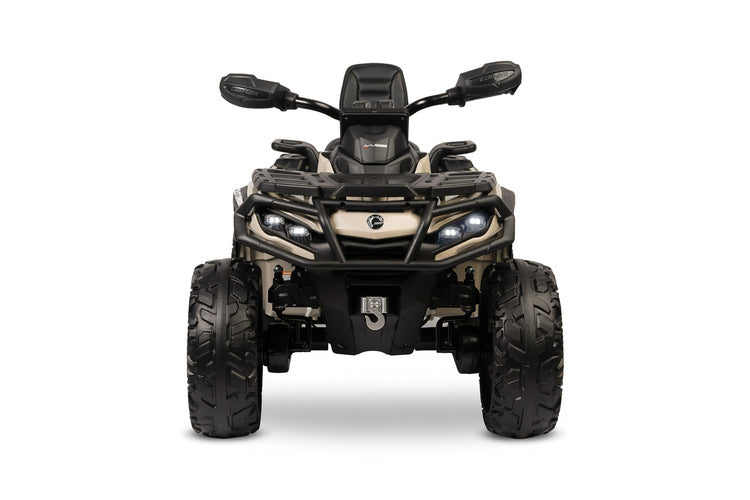 Children's Electric Car Outlander Khaki (Brown-Green) Caretero Toyz