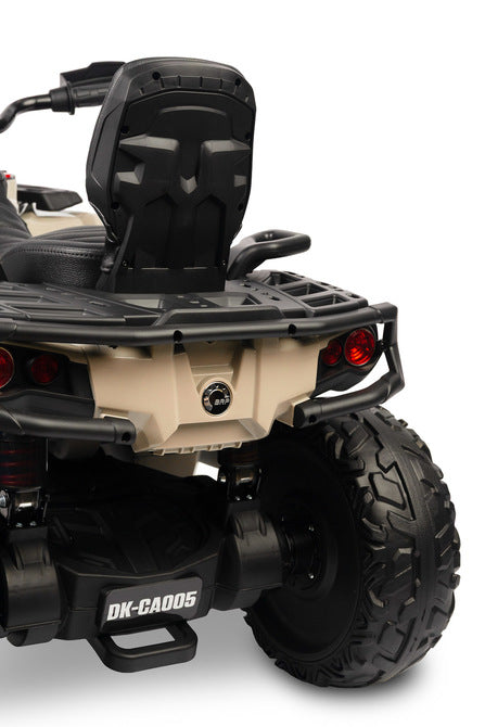 Children's Electric Car Outlander Khaki (Brown-Green) Caretero Toyz