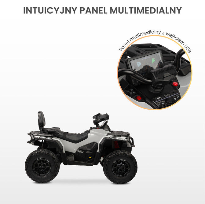 Children's Electric Car Outlander Light Pink Caretero Toyz 