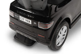 Количка за яздене с родителски контрол Land Rover Черен Caretero Toyz