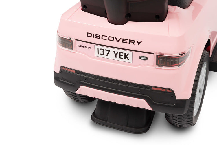Количка за яздене с родителски контрол Land Rover Розов Caretero Toyz