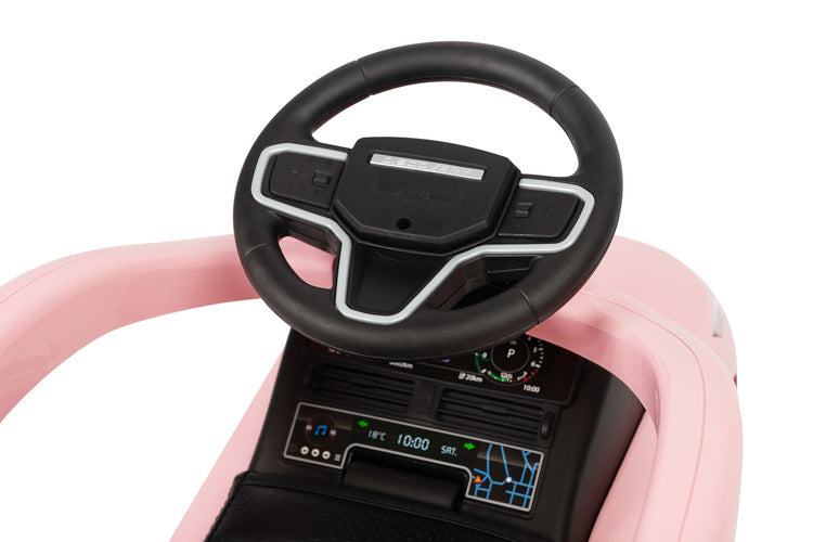 Количка за яздене с родителски контрол Land Rover Розов Caretero Toyz