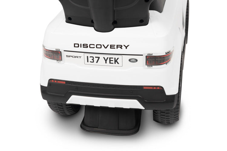 Количка за яздене с родителски контрол Land Rover Бял Caretero Toyz