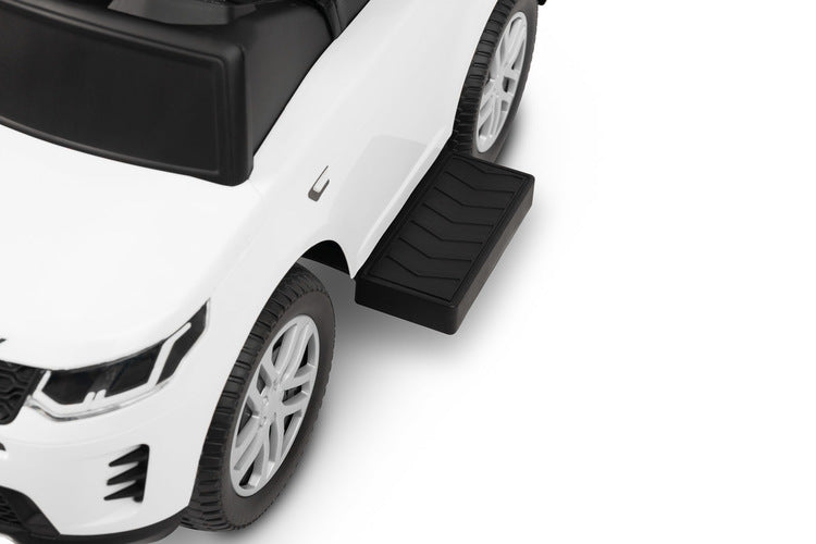 Количка за яздене с родителски контрол Land Rover Бял Caretero Toyz