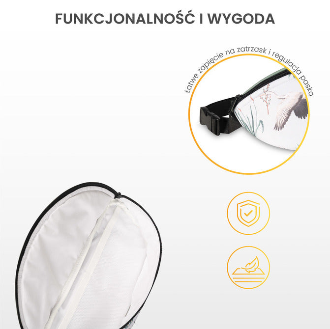 Чанта За Кръста Маслинени Жерави Sensillo