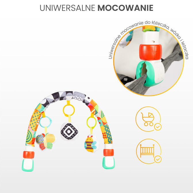 Играчка дъга за количка или шезлонг Caretero Toyz