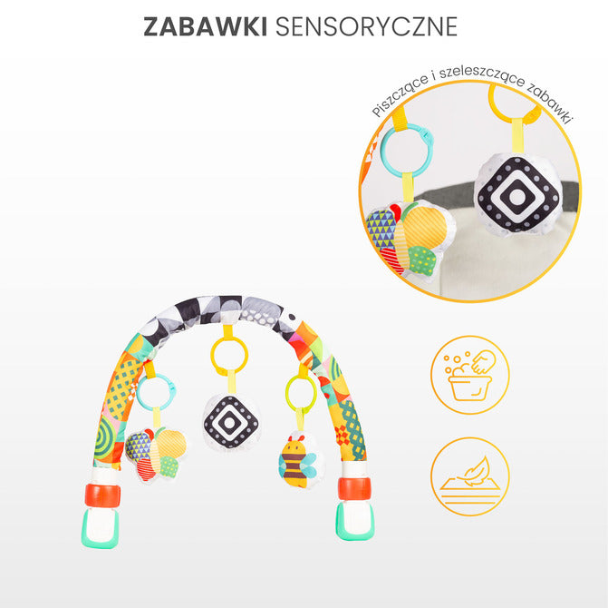 Играчка дъга за количка или шезлонг Caretero Toyz