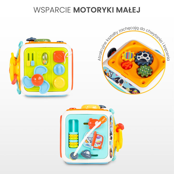 Сензорен куб и Сортер Caretero Toyz