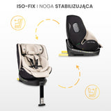 Lumi I-Size Детско Столче За Кола Бежово (40-150) Caretero