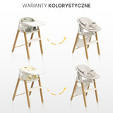 Столче За Хранене Triplo 3в1 Beige Caretero