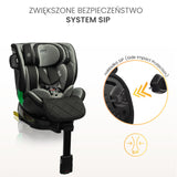 Столче За Кола Turox i-Size IsoFix 0-36Кг Grey Caretero