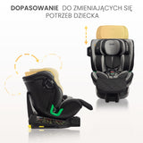 Столче За Кола Turox i-Size IsoFix 0-36Кг Khaki Caretero