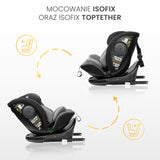 Столче За Кола Mokki i-Size IsoFix 0-36Кг Dirty Pink Caretero