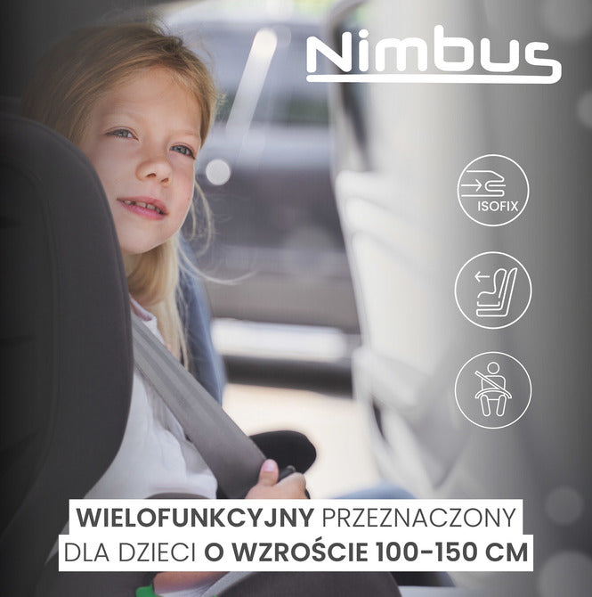 Столче За Кола Nimbus i-Size IsoFix 15-36кг Green Caretero