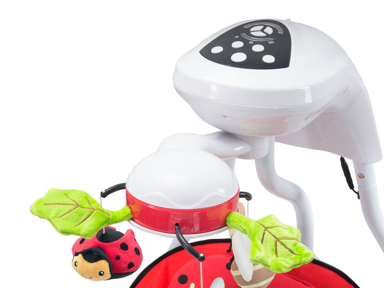 Електрически шезлонг и люлка Bugies Black Caretero