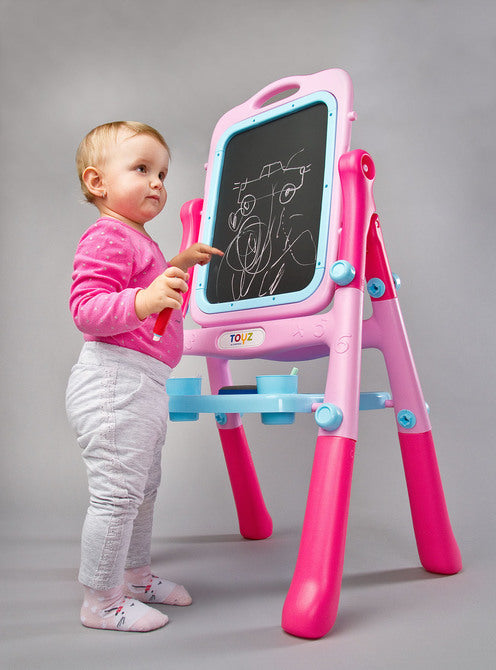 Educational Drawing Board Pink Caretero Toyz