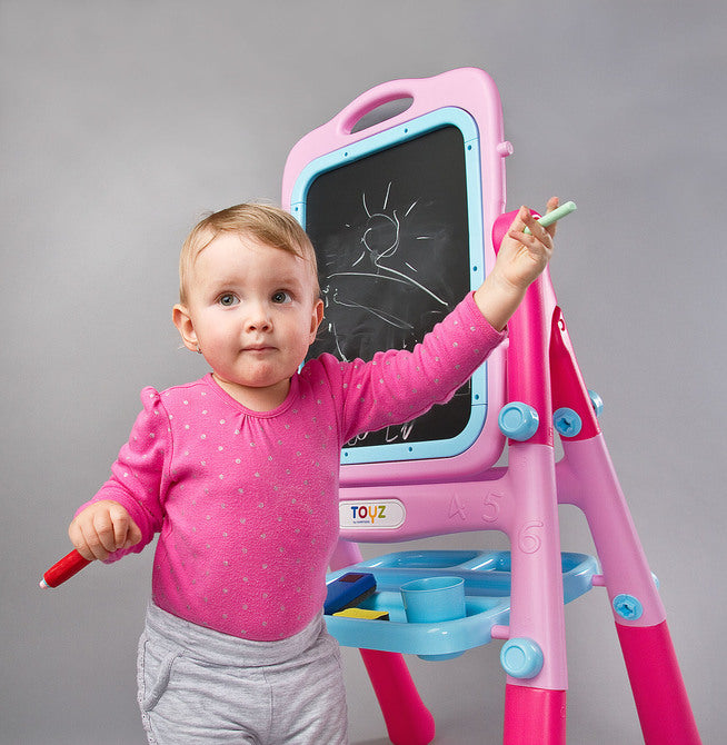Educational Drawing Board Pink Caretero Toyz