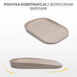 Водоустойчив Мек Повивалник От Висококачествена Eva Пяна 50X70 См Бежов Sensillo
