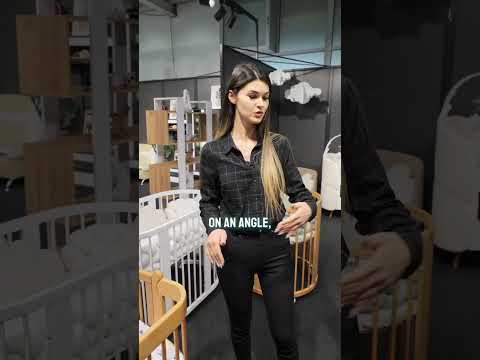 Трансформиращо Легло 5в1 Nika 60x95/60x120см Сив + Натур Ingvart