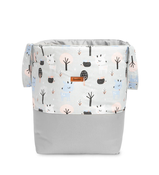 Кош За Играчки Елени Сив 35X47 Sensillo