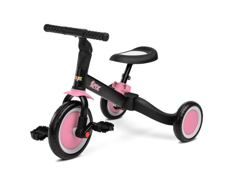 Bicicleta de echilibru Fox 2in1 roz Caretero Toyz