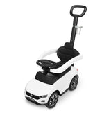 Cărucior Vw T-Roc alb care rulează Caretero Toyz