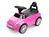 Fiat 500 Pink Ride-On Toy Caretero Toyz