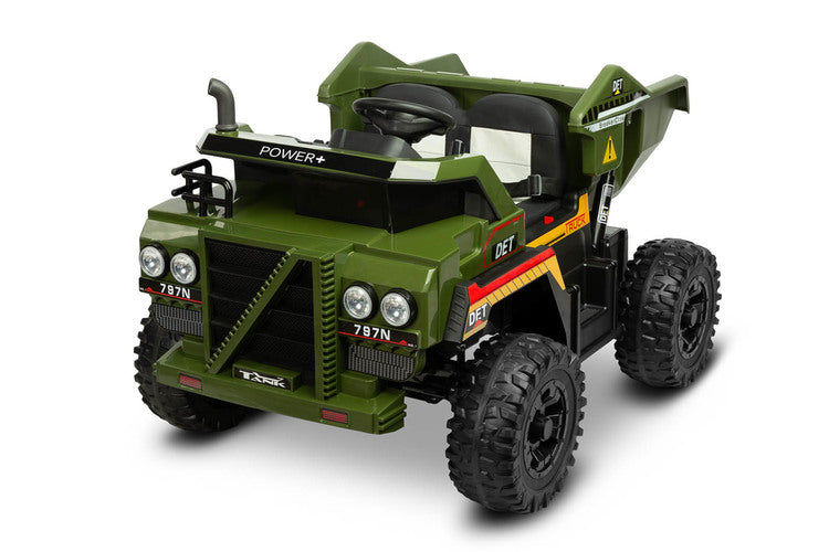 Basculantă cu baterie Green Caretero Toyz