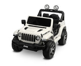 Офроуд Акумулаторен Автомобил Jeep Rubicоn Бял Caretero Toyz