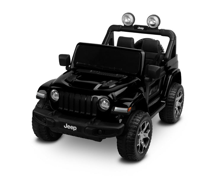 Офроуд Акумулаторен Автомобил Jeep Rubicоn Черен Caretero Toyz