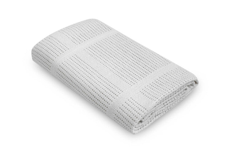 Бебешко Одеяло Lulu Ажурно Light Grey 95X95 Sensillo