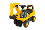 Jucărie de rulare cu excavator Caretero Toyz