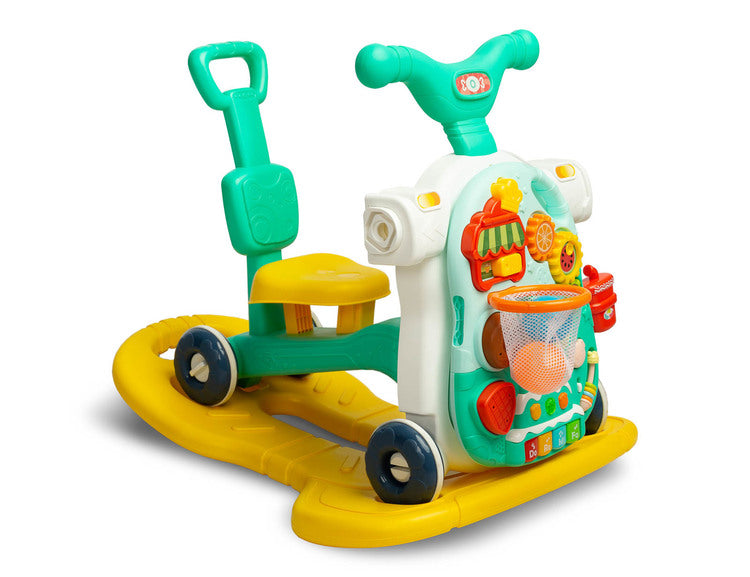 Multifunctional Walker 5in1 Turquoise Caretero Toyz