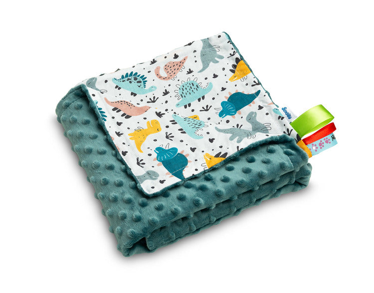 Одеяло Minky Emerald Dinosaurs 75X100 Sensillo