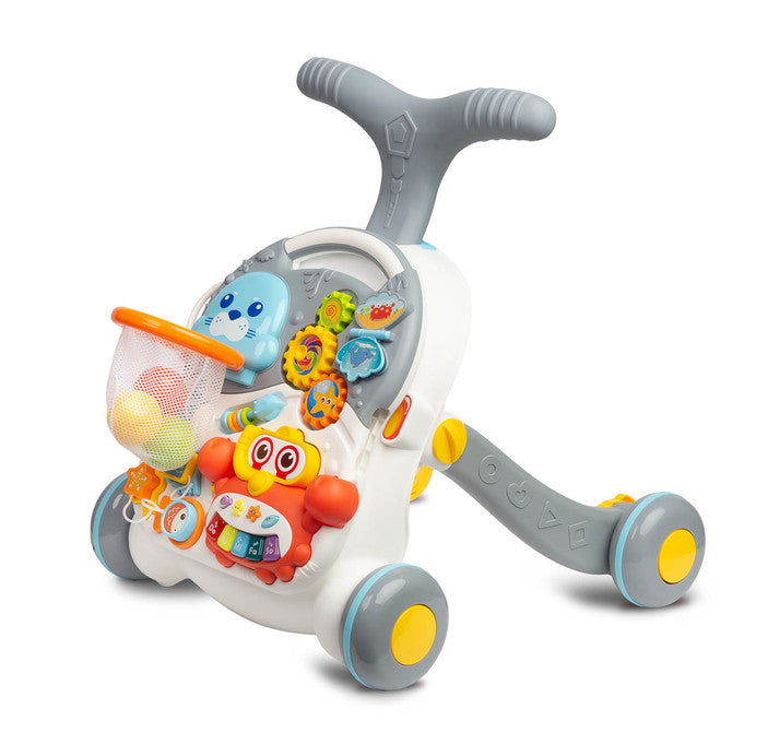2in1 Baby Walker Spark Grey Caretero Toyz 